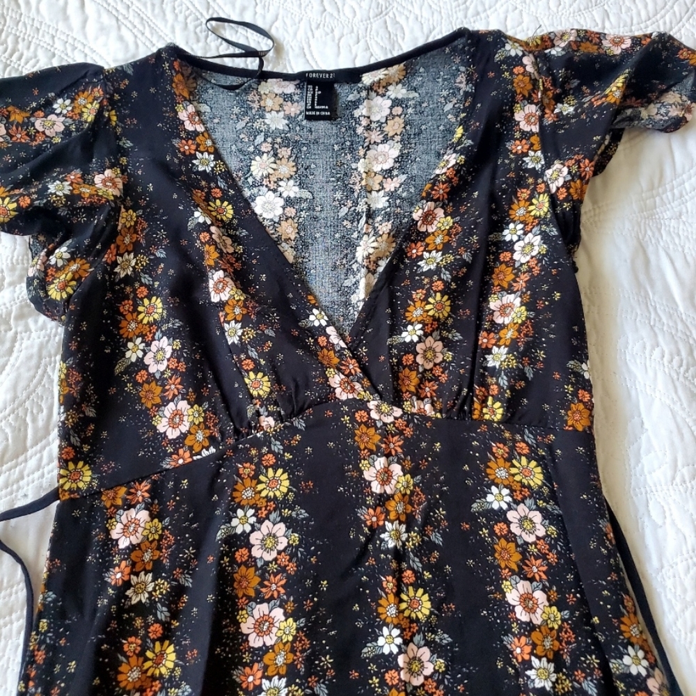 Floral maxi dress